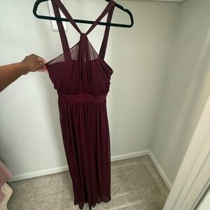 Kiko Dress - Cabernet - Birdy Grey